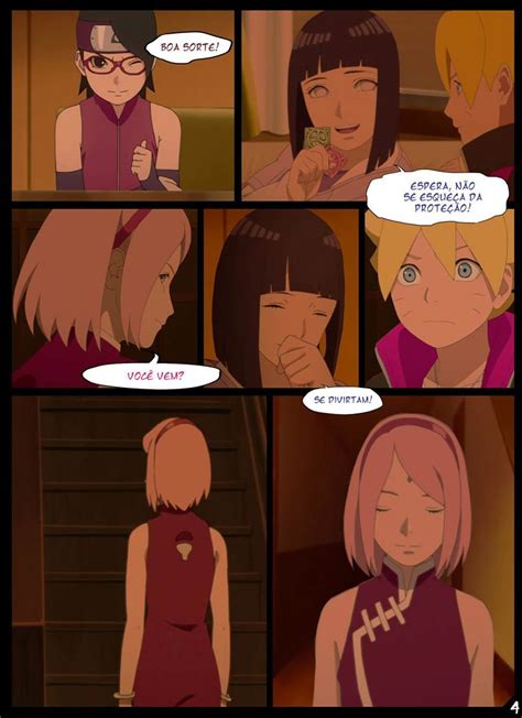 Sakura Presenteando Boruto Com Sexo Hentai E Quadrinhos Eroticos