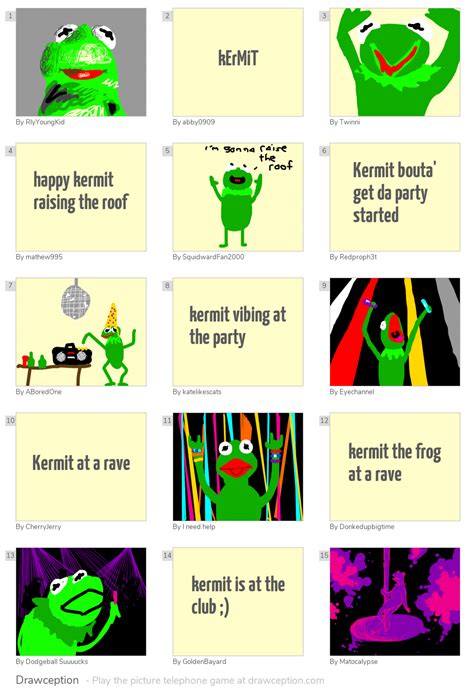 Kermit Drawception