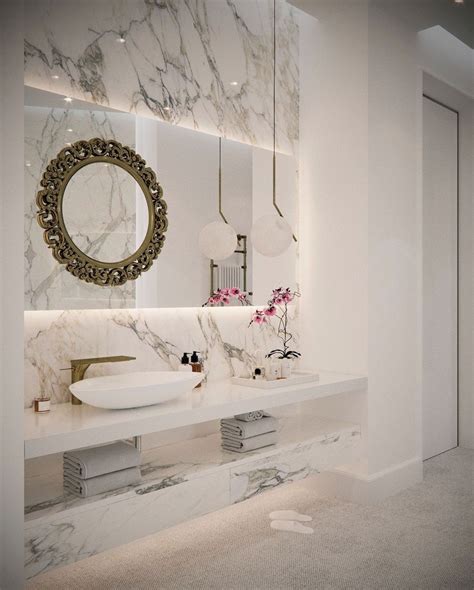 Gorgeous And Glamorous Bathroom Decoration Ideas Elegant Bathroom
