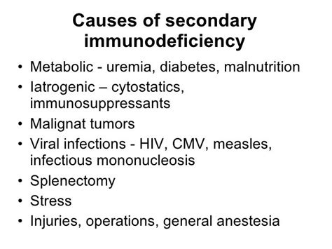 Immunology Xi Immunodeficiency