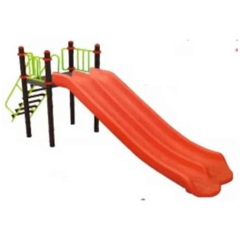 Red Plastic Kids Outdoor Slides For Park Age Group 6 12 Years At Rs