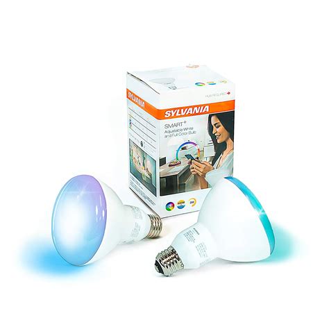 Sylvania Osram Lightify Smart Home 65w Br30 Whitecolor Led Light Bulb