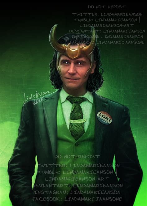 Loki For President Fanart By Lindamarieanson On Deviantart Marvel