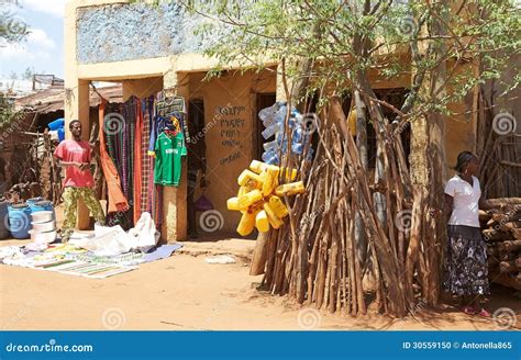 African Shop Editorial Image Image Of Tribal Outdoor 30559150