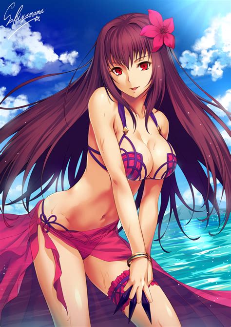Scathach Fate Grand Orderscathach Swimsuit Assassin Fate