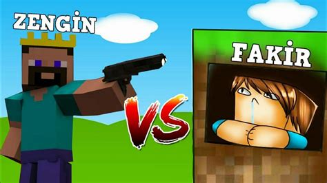 Minecraft Videoları Fakir Vs Zengin - Zengin vs fakir #4-minecraft - YouTube