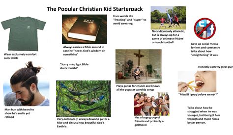 The Popular Christian Guy Starterpack Rstarterpacks