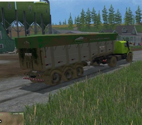 Fliegl Tridem Semitrailer V Fs Farming Simulator