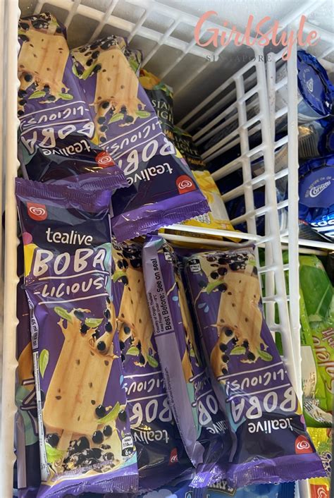 Tease your taste buds and click the links to find out more information. Wall's & Tealive Boba Ice Cream Spotted In 7-Eleven SG At ...
