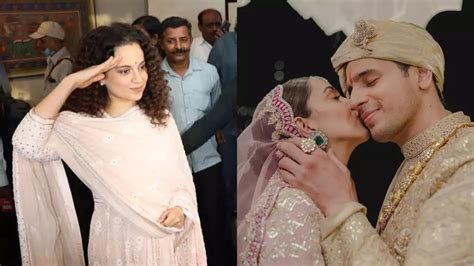 Sidharth Malhotra Kiara Advani Wedding Kangana Ranaut Calls Them Most