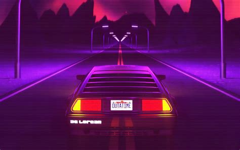 3840x2400 delorean synthwave 4k 4k hd 4k wallpapers images backgrounds photos and pictures