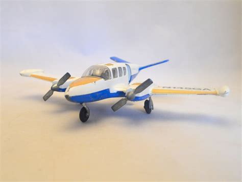 Vintage Gabriel Industries Toy Airplane Die Cast Metal Plane Etsy