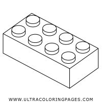 Lego Brick Coloring Pages