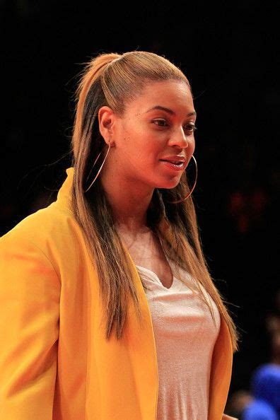 Barefaced Beauties Celebrities Without Makeup Beyonce Hair