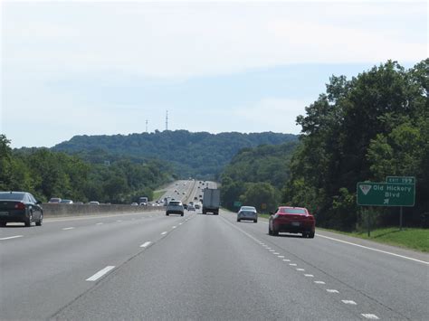 Tennessee Interstate 40 Westbound Cross Country Roads