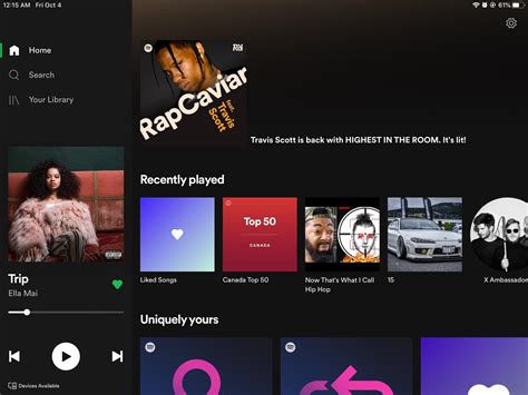 Just Got This New Spotify Ui Rios