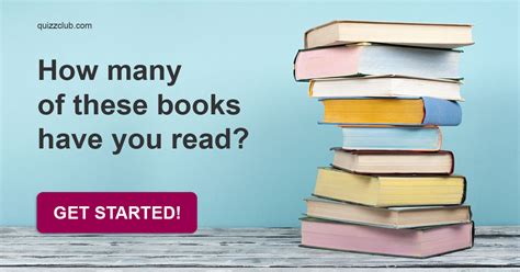 How Many Of These Books Have You Read Trivia Quiz Quizzclub