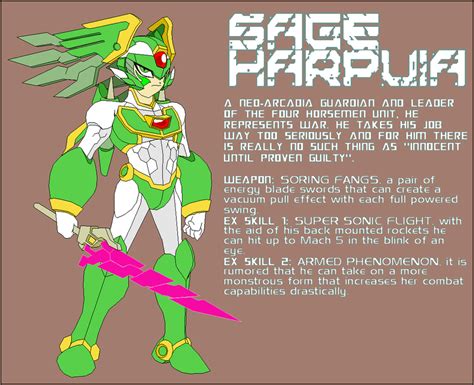Sage Harpuia By Tyrranux On Deviantart
