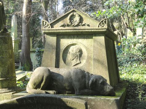 funerary monument to thomas sayers 1826 1865 western cemetery highgate london n 6