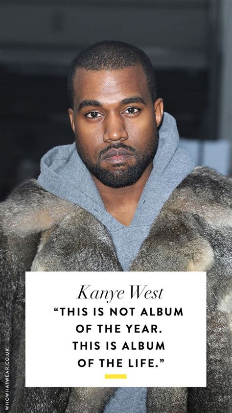 An Image Of A Man With A Sign In Front Of Him That Says This Is Not Album Of The Year