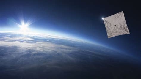 Solar Sail Unfurls In Space The Two Way Npr