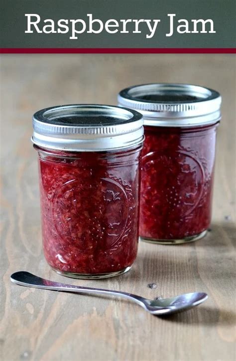 Raspberry Jam Without Added Pectin Real Food Real Deals