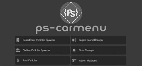 Ps Carmenu Standalone The Ultimate All In One Vehicle Ped And