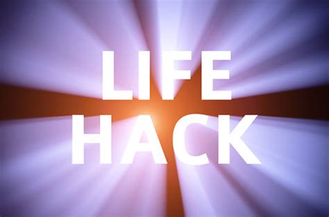 20 Life Hack Tips You Can't Live Without - Simplify Your ...