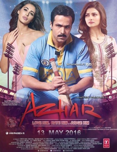 Azhar Movie Poster Prachi Desai Photos On Rediff Pages
