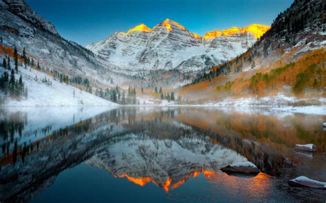 Colorado Rocky Mountains Winter 2560x1600 Download Hd Wallpaper