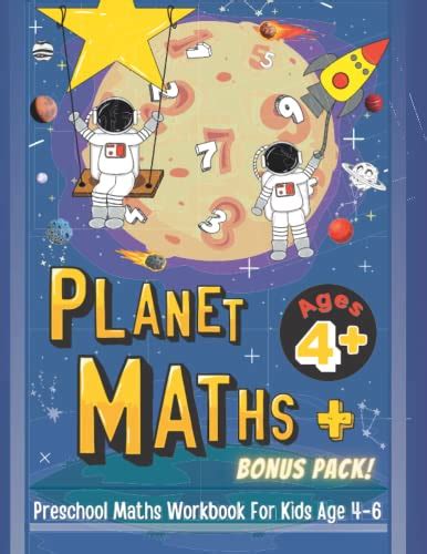 Planet Maths Preschool Maths Workbook For Kids Ages 4 6 Beginner