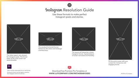 Instagram Sizes And Dimensions 2019 — Lut Co