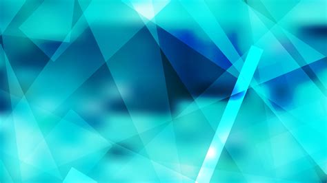 Free Abstract Cool Blue Geometric Shapes Background Design