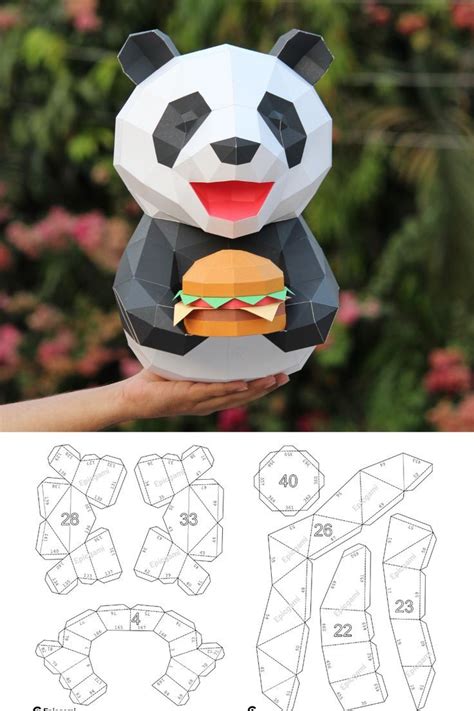 Origami Panda Tutorial Diy Paper Artofit