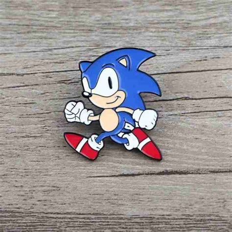 Sonic The Hedgehog Enamel Pin Distinct Pins