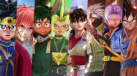 Jump Force All Characters Jump Force Trailer And Gameplay Video