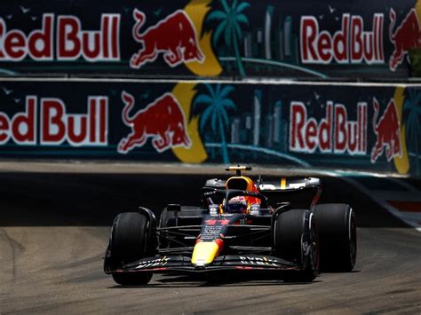 Miami Gp Red Bulls Sergio Perez Leads Fp3 Session