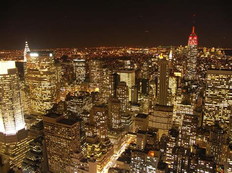 World Most Popular Places New York City At Night
