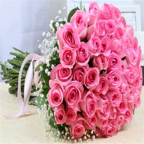 Pink Rose Flower Bouquet Ubicaciondepersonascdmxgobmx