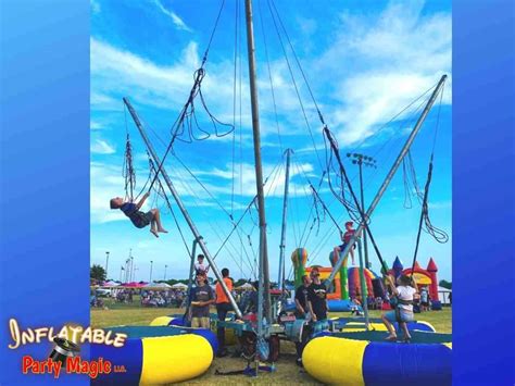 Bungee Trampoline Rental From Inflatable Party Magic Texas