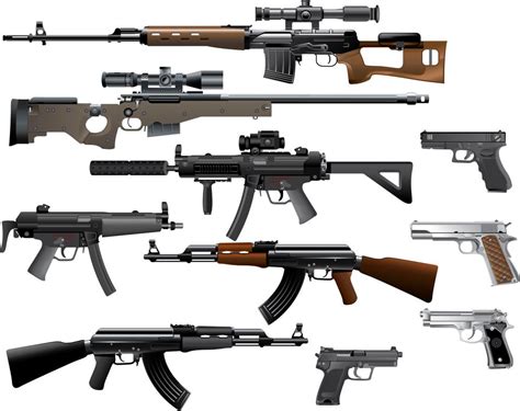 Free fire guns png collections download alot of images for free fire guns download free with high quality for designers. bigstock-Weapon-collection-25532642 | Michael McNeil