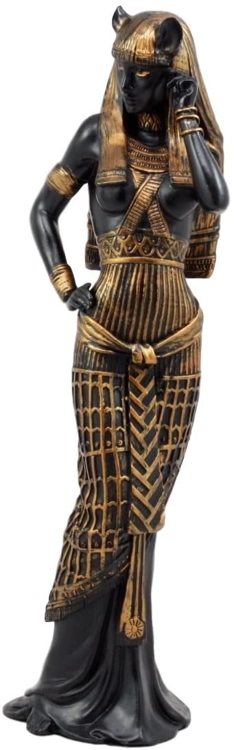 Ebros T Egyptian Goddess Bastet Cat In Sensual Human Form Figurine