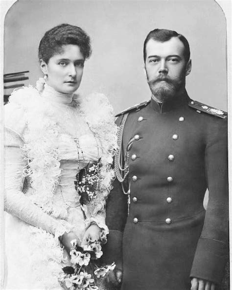 Tsar Nicholas Ii Of Russia Empress Alexandra Feodorovna Of Russia And