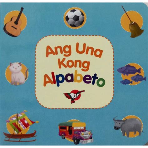 Ang Una Kong Alpabeto Filipino Adarna House Board Book Children