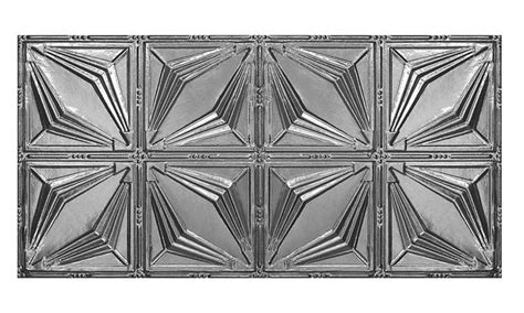 The decorative ceiling tiles are available in convenient size of 2x4 foot and are available in 70+ beautiful designs ( new designs coming up every please check out our product calculator to figure out how many tiles you might need for your project! TCT-3007 American Tin Ceiling Tile (2x4)