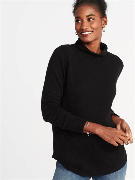Mock Turtleneck Sweater For Women Old Navy Cardigan Sweaters For