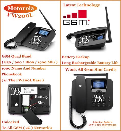 Buy Original Motorola Fw200l Gsm Sim Card Based Fixed Wireless Landline