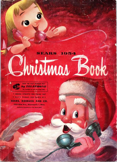 1954 sears christmas book christmas books christmas catalogs vintage christmas cards