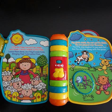 Vtech Animal Friends Nursery Rhymes Book Hobbies And Toys Toys And Games