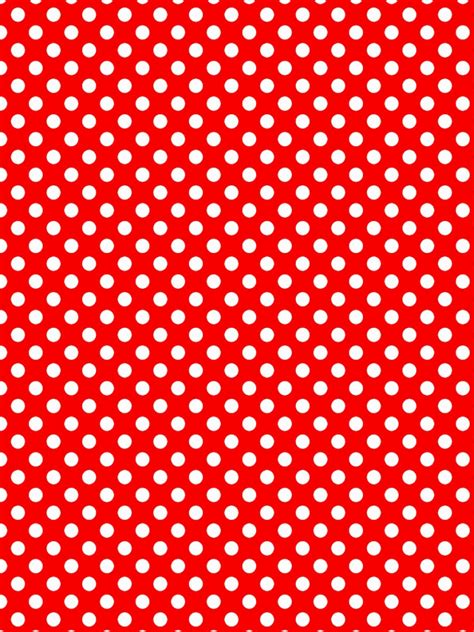 Free Download Red And White Polka Dot Background By Stampmakerlkj 888x1596 For Your Desktop
